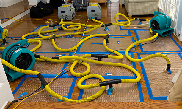 Professional Crawl Space Water Removal technician working in Charlotte, NC